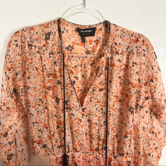 The Kooples Mimosa Silk Dress sz. XS - Picture 7 of 12